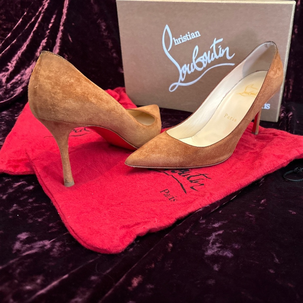 Louboutin Decoltish 85 Veau Velours